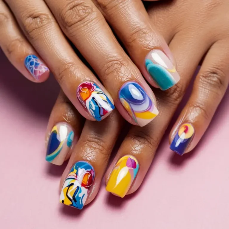 Be Bold with Gel Nail Art for Short Nails! Beautiful Gel Nail Art 