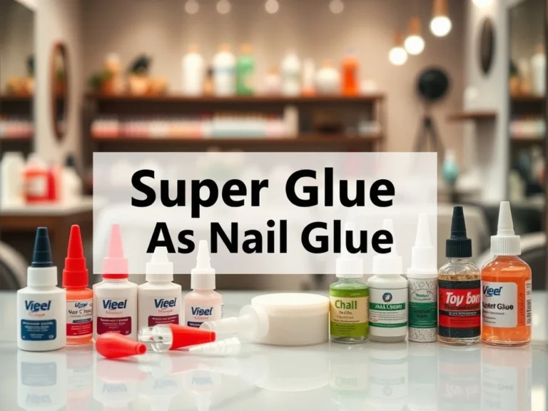 Can I Use Super Glue As Nail Glue? A Glue-torial Adventure Through Nail Innovations