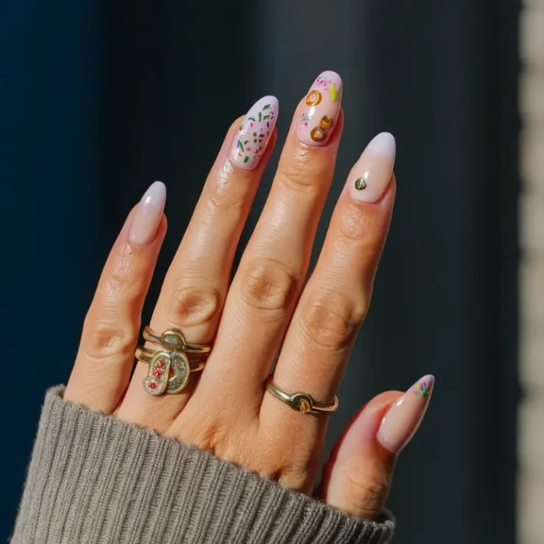 Glazed Donut Nails with Design: The Manicure Metaphor We Never Knew We Needed