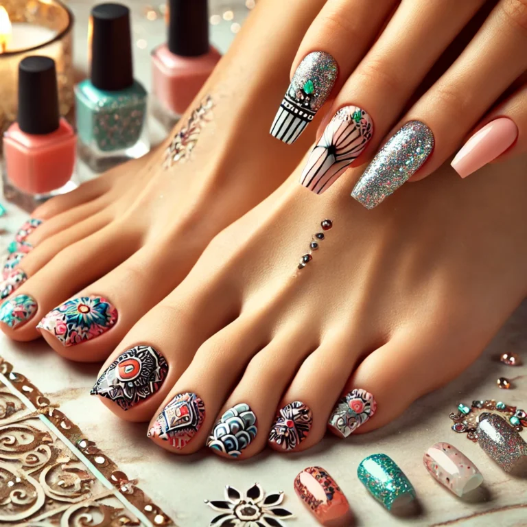 Toe Nails Art