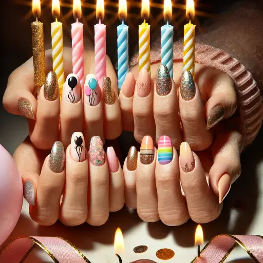 Birthday Nails for Every Age