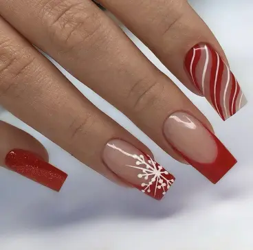 Christmas Nails Acrylic