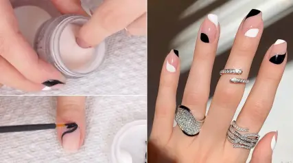 How to Apply Dip Powder Nails at Home