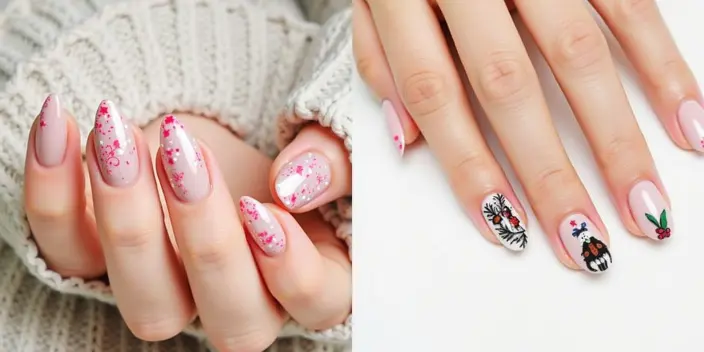 Nail Shapes for Holiday Designs