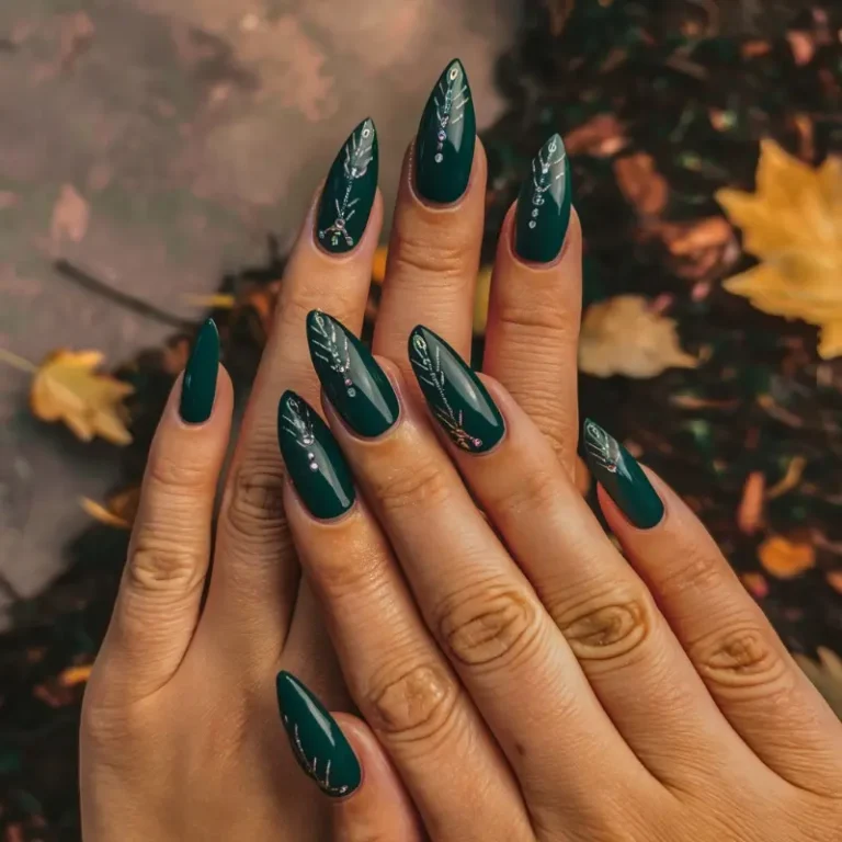 Dark Green Nails: Bold, Timeless, and Perfect for Fall 🍁💅