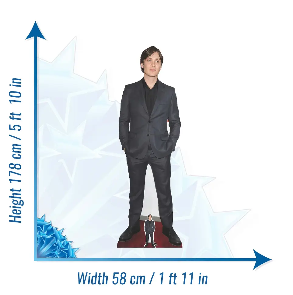 Physical Stature of Cillian Murphy