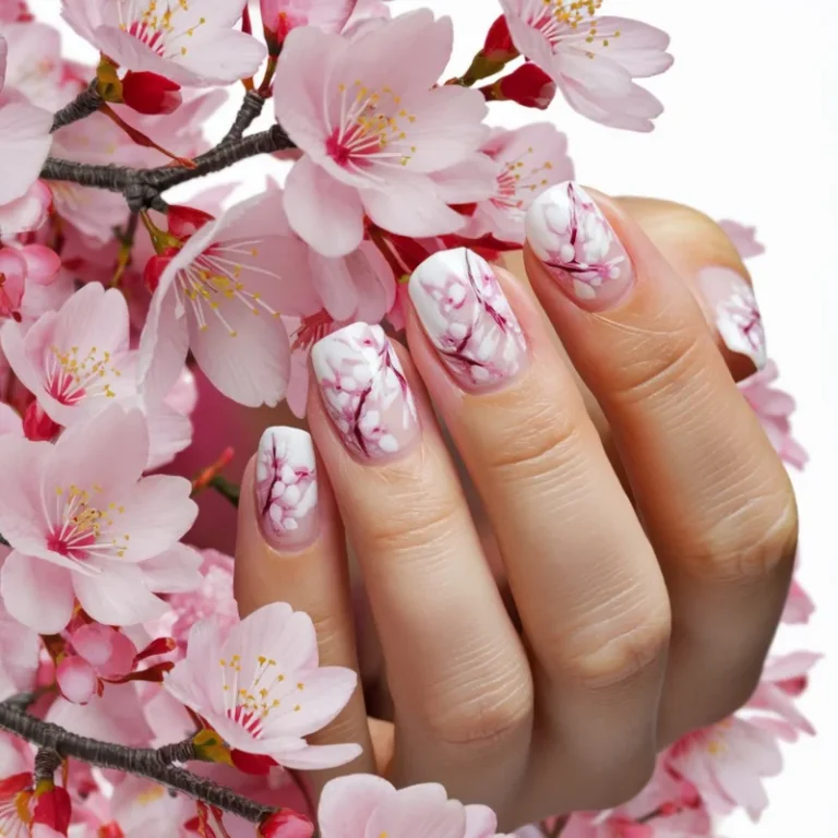 Cherry Blossom Nail Art: Capturing Spring’s Delicate Beauty on Your Fingertips