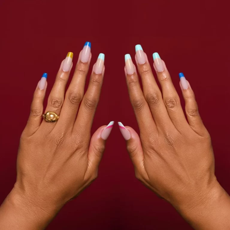Different Color French Tip Nails: Modern Styles & Trends