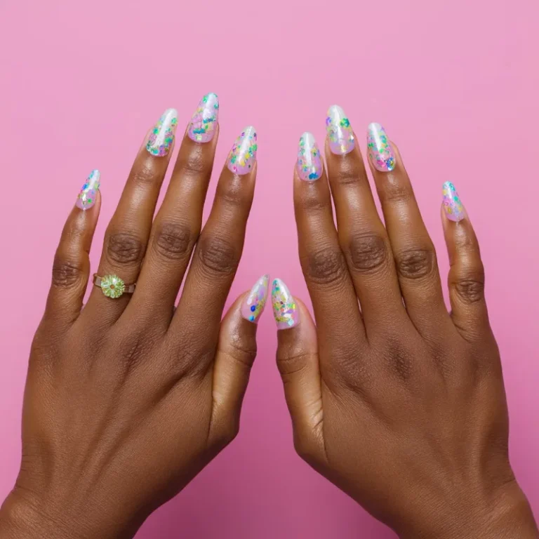 Glitter Easter Nails: Sparkling Designs for a Festive Spring Celebration
