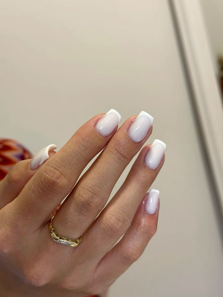 White on White French Tips Nails 2025: Elegant, Modern & Minimalist Designs