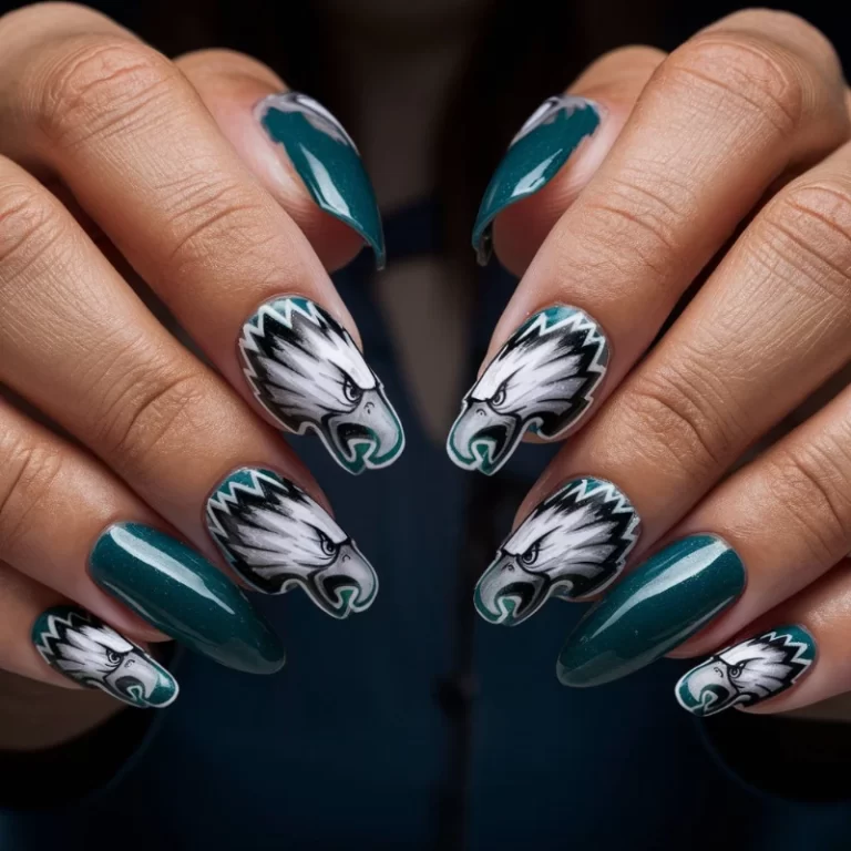 Philadelphia Eagles Nails: Show Your Team Spirit with Game Day Manicures