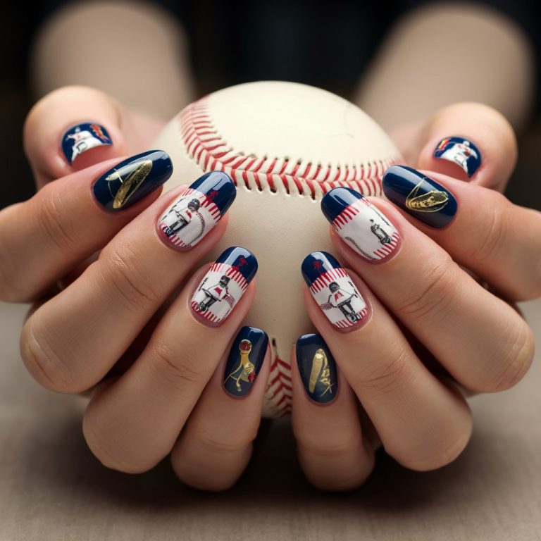 Baseball Nails: Sporty Designs for the Ultimate Fan