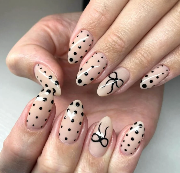 Polka Dot Nails