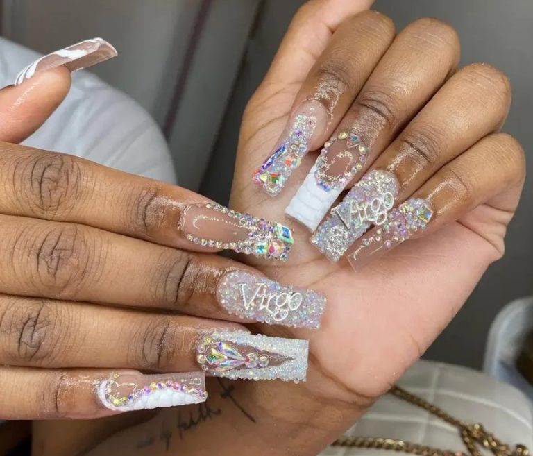 Virgo Nails Design Ideas