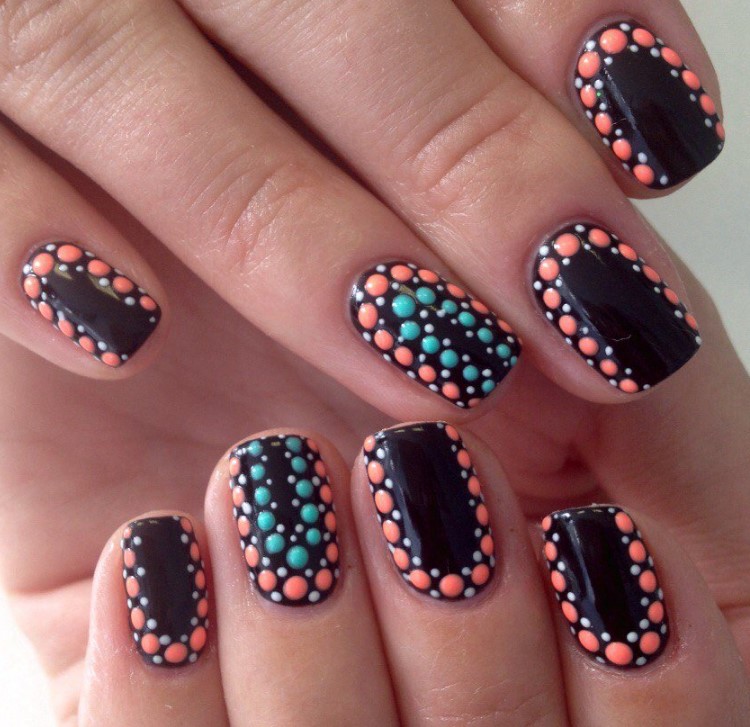 October Nails Designs
